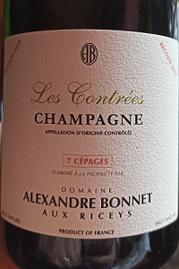 Champagne Les Contrées 7 Cépages 2019 Alexandre Bonnet