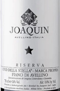 Fiano di Avellino Riserva Vino della Stella 2020 Joaquin