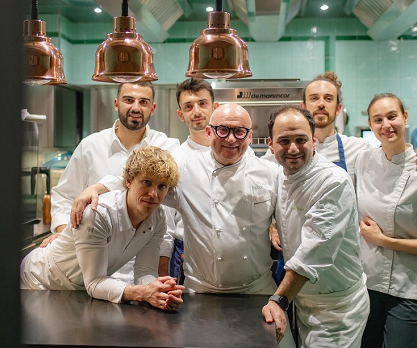 Chorus Restaurant Orvieto, the kitchen brigade