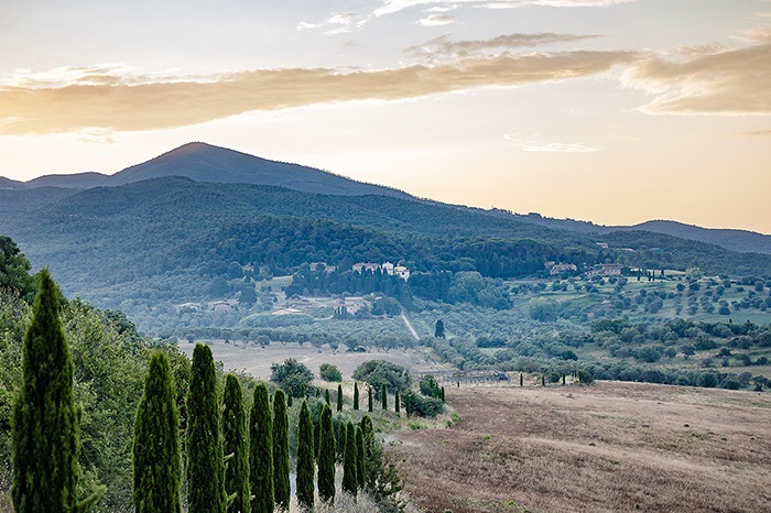 Castello del Terriccio panorama