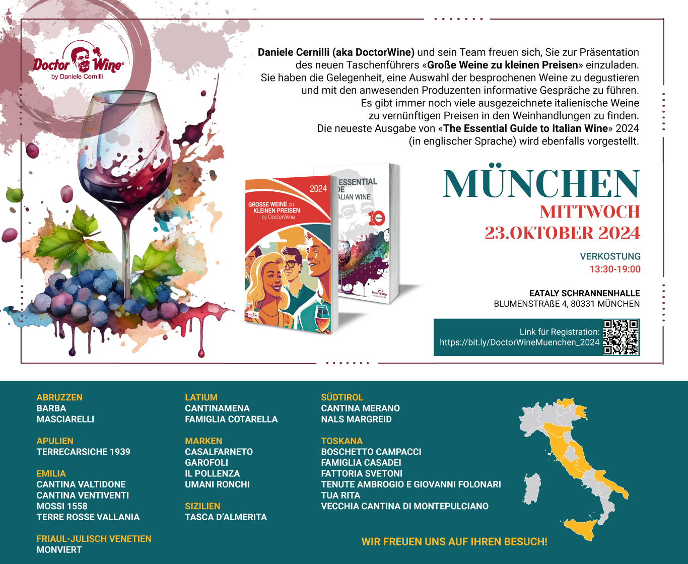 Munich, Wines for All Pockets 2024 DoctorWine