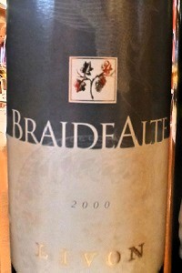 Vino da tavola Bianco Braide Alte 2000 Livon