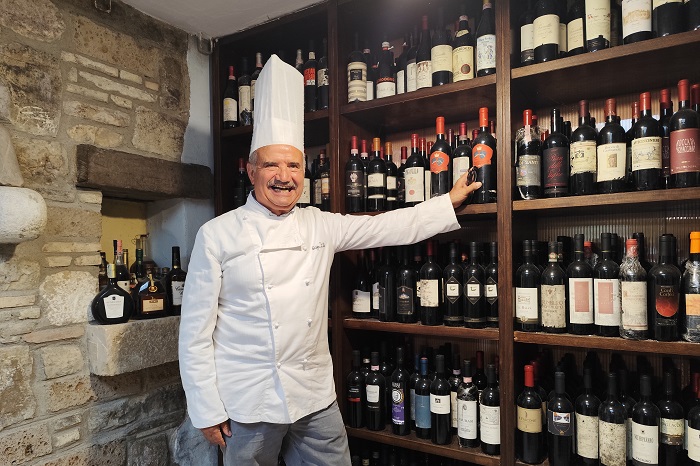 Ristorante Peppe Zullo, i vini 