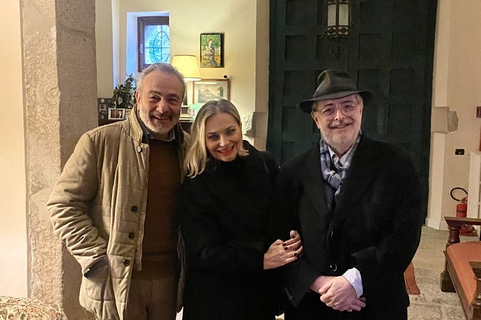 Roberto Di Meo, Antonella Amodio e Daniele Cernilli